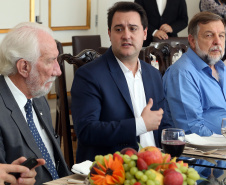 Almoço e apresentação do plano de metas do governo,com governador Carlos Massa Ratinho Junior, bancada federal, senadores e Paulo Rabello.Foto de Gilson Abreu/ANPr