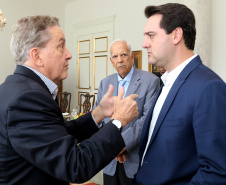 Almoço e apresentação do plano de metas do governo,com governador Carlos Massa Ratinho Junior, bancada federal, senadores e Paulo Rabello. Foto de Gilson Abreu/ANPr