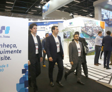 Governador Carlos Massa Ratinho Junior visita feira Intermodal em São Paulo. São Paulo,19/03/2019 -   Foto:Jaelson Lucas / ANPr