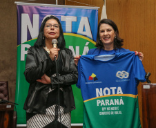 O Governo do Estado entrega os três principais prêmios do sorteio de fevereiro do programa Nota Paraná.  A solenidade de premiação acontece na Secretaria de Estado da Fazenda, em Curitiba nesta quinta-feira (21).   Curitiba, 21/03/2019 -  Foto: Geraldo Bubniak/ANPr