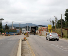 Rodovia da Uva - Obras - Colombo. Foto: Jaelson Lucas/ANPr