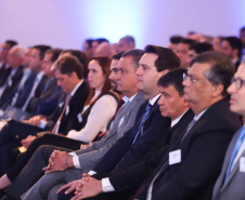Governador Carlos Massa Ratinho Júnior participa  da 3ª edição do evento GRI PPPs e Concessões Brasil, em São Paulo.
São Paulo, 28/03/2019 - Foto: Rodrigo Félix Leal/ANPr