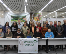Representantes do Conselho Estadual de Segurança Alimentar e Nutricional (Consea/PR) reuniram-se nos dias 8 e 9 de abril para debater o desenvolvimento de políticas públicas para o setor e o modelo da Conferência Estadual de Segurança Alimentar e Nutricional 2019, agendada para os dias 4 e 5 de agosto.  -  Curitiba, 10/04/2019  -  Foto: Divulgação SESA