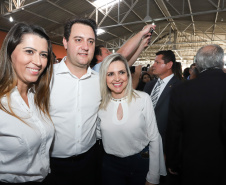 O governador Carlos Massa Ratinho Junior e o ministro da Cidadania, Osmar Terra, lançam o programa Criança Feliz . Curitiba, 18/04/2019 - Foto: Rodrigo Felix Leal/ANPr