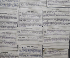 A Secretaria de Estado da Educação garante acesso à alfabetização, à escolarização básica e à formação superior a aproximadamente 36% dos presos que cumprem pena nas 33 unidades prisionais do Estado.   Curitiba, 28/03/2019 -  Foto: Geraldo Bubniak/ANPr