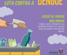 A Secretaria da Saúde do Paraná lançou nesta terça-feira (23) uma campanha digital com orientações sobre medidas preventivas para o combate à dengue. O mote é Faça a sua parte na luta contra a dengue. Foto:SESA