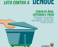A Secretaria da Saúde do Paraná lançou nesta terça-feira (23) uma campanha digital com orientações sobre medidas preventivas para o combate à dengue. O mote é Faça a sua parte na luta contra a dengue. Foto:SESA