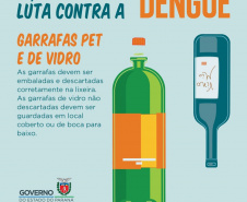 A Secretaria da Saúde do Paraná lançou nesta terça-feira (23) uma campanha digital com orientações sobre medidas preventivas para o combate à dengue. O mote é Faça a sua parte na luta contra a dengue. Foto:SESA