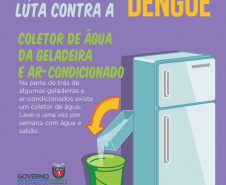 A Secretaria da Saúde do Paraná lançou nesta terça-feira (23) uma campanha digital com orientações sobre medidas preventivas para o combate à dengue. O mote é Faça a sua parte na luta contra a dengue. Foto:SESA