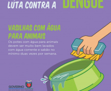 A Secretaria da Saúde do Paraná lançou nesta terça-feira (23) uma campanha digital com orientações sobre medidas preventivas para o combate à dengue. O mote é Faça a sua parte na luta contra a dengue. Foto:SESA