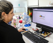 Escola de Gestão do Governo do Paraná. Treinamento  SICONV do Governo Federal,  nesta sexta-feira (26).   Curitiba, 26/04/2019 -  Foto: Geraldo Bubniak/ANPr