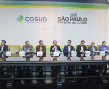Governador em exercício Darcia Piana participa em São Paulo, junto com o governador João Dória e demais governadores e secretários da reunião do Conselho de Integração Sul e Sudeste ( Cosud)  -  São Paulo/SP, 27/04/2019.  -  Foto: Governo do Estado de São Paulo