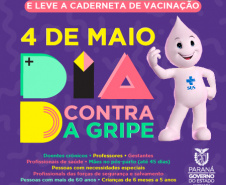 Neste sábado, dia 4, as unidades de saúde vão funcionar em todo o Paraná para a mobilização do ?Dia D? da Campanha Nacional de Vacinação contra a gripe. O objetivo é garantir a imunização dos grupos prioritários que devem receber a vacina.