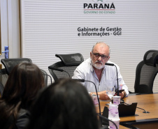 Representantes do Governo do Estado, da Assembleia Legislativa e de sindicatos de servidores públicos realizaram nesta sexta-feira (03) da primeira reunião de trabalho da comissão permanente criada para debater as demandas do funcionalismo estadual.
Foto Gilson Abreu/ANPr