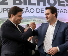O governador Carlos Massa Ratinho Junior lançou o Programa de Revitalização das Estradas, que vai beneficiar todas as regiões do Paraná.
Foto Gilson Abreu/ANPr