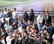 O governador Carlos Massa Ratinho Junior lançou o Programa de Revitalização das Estradas, que vai beneficiar todas as regiões do Paraná.
Foto Gilson Abreu/ANPr