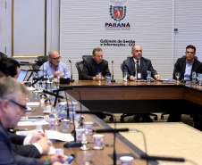 Representantes do Governo do Estado, de sindicatos de servidores e parlamentares participaram nesta quinta-feira (09) da segunda reunião da comissão permanente criada para debater as demandas do funcionalismo estadual