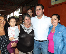 O governador Carlos Massa Ratinho Junior lança o programa Escola Segura. Foz do Iguaçu, 09/05/2019 - Foto: Geraldo Bubniak/ANPr
