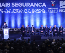 O governador Carlos Massa Ratinho Junior destacou nesta sexta-feira (10) que as forças de segurança do Paraná conseguiram reduzir em 32% o número de homicídios nos primeiros 120 dias deste ano, na comparação com o mesmo quadrimestre do ano passado