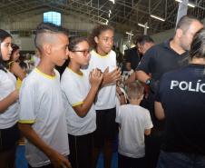 A feira de serviços Paraná Cidadão ofertou diversos serviços gratuitos para a população do município de Palotina e região. Durante os três dias de evento mais de 2 mil pessoas passaram pelo Ginásio Municipal de Esportes Romeu  Hendges (Umesp).Foto:SEJUT