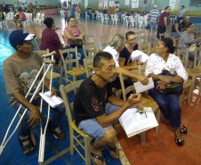 A feira de serviços Paraná Cidadão ofertou diversos serviços gratuitos para a população do município de Palotina e região. Durante os três dias de evento mais de 2 mil pessoas passaram pelo Ginásio Municipal de Esportes Romeu  Hendges (Umesp).Foto:SEJUT