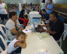 A feira de serviços Paraná Cidadão ofertou diversos serviços gratuitos para a população do município de Palotina e região. Durante os três dias de evento mais de 2 mil pessoas passaram pelo Ginásio Municipal de Esportes Romeu  Hendges (Umesp).Foto:SEJUT
