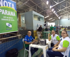 A feira de serviços Paraná Cidadão ofertou diversos serviços gratuitos para a população do município de Palotina e região. Durante os três dias de evento mais de 2 mil pessoas passaram pelo Ginásio Municipal de Esportes Romeu  Hendges (Umesp).Foto:SEJUT