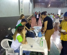 A feira de serviços Paraná Cidadão ofertou diversos serviços gratuitos para a população do município de Palotina e região. Durante os três dias de evento mais de 2 mil pessoas passaram pelo Ginásio Municipal de Esportes Romeu  Hendges (Umesp).Foto:SEJUT