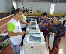A feira de serviços Paraná Cidadão ofertou diversos serviços gratuitos para a população do município de Palotina e região. Durante os três dias de evento mais de 2 mil pessoas passaram pelo Ginásio Municipal de Esportes Romeu  Hendges (Umesp).Foto:SEJUT