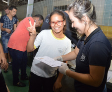 A feira de serviços Paraná Cidadão ofertou diversos serviços gratuitos para a população do município de Palotina e região. Durante os três dias de evento mais de 2 mil pessoas passaram pelo Ginásio Municipal de Esportes Romeu  Hendges (Umesp).Foto:SEJUT