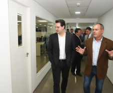 A TV Paraná Turismo foi lançada nesta segunda-feira (13), no Canal da Música, em Curitiba, sede da emissora, com a presença do governador Carlos Massa Ratinho Junior. A estreia da grade será nesta terça-feira, às 20 horas, com o programa AgroTur, dedicado ao turismo rural.. Curitiba,13/05/2019 Foto: Rodrigo Felix Leal/ ANPr