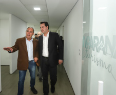 A TV Paraná Turismo foi lançada nesta segunda-feira (13), no Canal da Música, em Curitiba, sede da emissora, com a presença do governador Carlos Massa Ratinho Junior. A estreia da grade será nesta terça-feira, às 20 horas, com o programa AgroTur, dedicado ao turismo rural.. Curitiba,13/05/2019 Foto: Rodrigo Felix Leal/ ANPr
