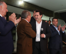 A TV Paraná Turismo foi lançada nesta segunda-feira (13), no Canal da Música, em Curitiba, sede da emissora, com a presença do governador Carlos Massa Ratinho Junior. A estreia da grade será nesta terça-feira, às 20 horas, com o programa AgroTur, dedicado ao turismo rural.. Curitiba,13/05/2019 Foto: Rodrigo Felix Leal/ ANPr