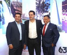 A TV Paraná Turismo foi lançada nesta segunda-feira (13), no Canal da Música, em Curitiba, sede da emissora, com a presença do governador Carlos Massa Ratinho Junior. A estreia da grade será nesta terça-feira, às 20 horas, com o programa AgroTur, dedicado ao turismo rural.. Curitiba,13/05/2019 Foto:Jaelson Lucas / ANPr