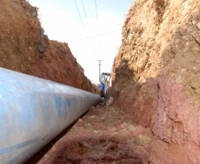 Ampliação do sistema vai garantir o abastecimento de água pelos próximos 10 anos. Foto: Divulgação/Sanepar