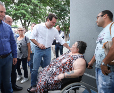  O governador Carlos Massa Ratinho Junior também inaugurou nesta quinta-feira (16) o CMEI José Prestes Neto, no Jardim Alvorada, em Maringá. O prédio de 3 mil metros quadrados tem capacidade para até 500 alunos do berçário ao 5° ano.Foto Rodrigo Felix Leal/ANPr