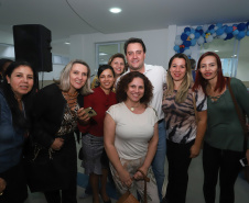  O governador Carlos Massa Ratinho Junior também inaugurou nesta quinta-feira (16) o CMEI José Prestes Neto, no Jardim Alvorada, em Maringá. O prédio de 3 mil metros quadrados tem capacidade para até 500 alunos do berçário ao 5° ano.Foto Rodrigo Felix Leal/ANPr