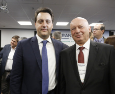 Programa de concessões na área da infraestrutura, projetos de parcerias público-privadas e um ambiente propício para negócios tornam o Paraná o Estado atrativo para investidores. A avaliação é do governador Carlos Massa Ratinho Junior, que abriu nesta terça-feira (21) a segunda edição do Paraná Day. Foto: Arnaldo Alves/ANPr
