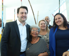 O governador Carlos Massa Ratinho Junior disse nesta quarta-feira (22), no lançamento oficial da Superintendência Geral de Diálogo e Interação Social (Sudis), que o Governo do Paraná está aberto ao diálogo e vai trabalhar diariamente para atender as demandas de todos os setores da sociedade, principalmente dos mais necessitados, em respeito ao compromisso com a construção de um Estado moderno e protetivo.Foto: Rodrigo Felix Leal/ANPr