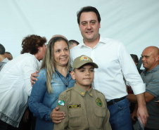 O governador Carlos Massa Ratinho Junior disse nesta quarta-feira (22), no lançamento oficial da Superintendência Geral de Diálogo e Interação Social (Sudis), que o Governo do Paraná está aberto ao diálogo e vai trabalhar diariamente para atender as demandas de todos os setores da sociedade, principalmente dos mais necessitados, em respeito ao compromisso com a construção de um Estado moderno e protetivo.Foto: Rodrigo Felix Leal/ANPr