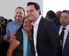 O governador Carlos Massa Ratinho Junior disse nesta quarta-feira (22), no lançamento oficial da Superintendência Geral de Diálogo e Interação Social (Sudis), que o Governo do Paraná está aberto ao diálogo e vai trabalhar diariamente para atender as demandas de todos os setores da sociedade, principalmente dos mais necessitados, em respeito ao compromisso com a construção de um Estado moderno e protetivo.Foto: Gilson Abreu/ANPr