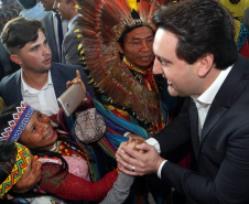 O governador Carlos Massa Ratinho Junior disse nesta quarta-feira (22), no lançamento oficial da Superintendência Geral de Diálogo e Interação Social (Sudis), que o Governo do Paraná está aberto ao diálogo e vai trabalhar diariamente para atender as demandas de todos os setores da sociedade, principalmente dos mais necessitados, em respeito ao compromisso com a construção de um Estado moderno e protetivo.Foto: Gilson Abreu/ANPr