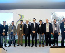 A Usina Hidrelétrica Baixo Iguaçu, último aproveitamento energético do Rio Iguaçu, foi inaugurada nesta quinta-feira (23) em Capanema, no Sudoeste do Estado