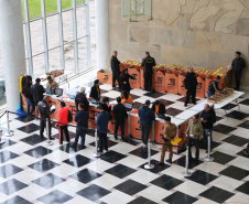 Exposição da PM e atividades educativas abrem 2ª Corrida da Casa Militar  -  Curitiba, 24/05/2019  -  Foto: José Fernando Ogura/ANPr