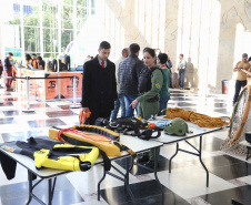 Exposição da PM e atividades educativas abrem 2ª Corrida da Casa Militar  -  Curitiba, 24/05/2019  -  Foto: José Fernando Ogura/ANPr