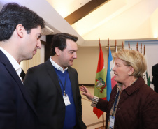Governador Carlos Massa Ratinho Júnior participa em Gramado, na Serra Gaúcha, da reunião entre governadores, vice-governadores e secretários dos sete Estados que integram o Consórcio de Integração Sul e Sudeste (Cosud) - Gramado, RS, 25/05/2019 - Foto: Rodrigo Félix Leal/ANPr