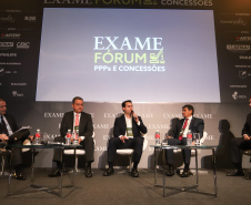 Governador Carlos Massa Ratinho Junior participa em São Paulo, na Amcham Brasil, do Exame Fórum PPPs e Concessões  -  São Paulo, 28/05/2019  -  Foto: Rodrigo Félix Leal/ANPr