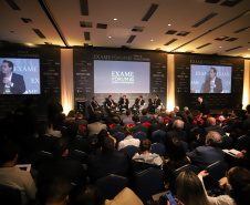 Governador Carlos Massa Ratinho Junior participa em São Paulo, na Amcham Brasil, do Exame Fórum PPPs e Concessões  -  São Paulo, 28/05/2019  -  Foto: Rodrigo Félix Leal/ANPr