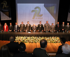 Governador Carlos Massa Ratinho Junior participa das comemorações de 72 anos do Tribunal de Contas do Estado do Paraná.  -  Curitiba, 03/06/2019  -  Foto: Rodrigo Félix Leal/ANPr