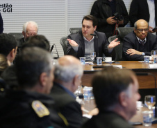 Governador Carlos Massa Ratinho Junior coordena reunião com a equipe de Governo  -  Curitiba, 04/06/2019  -  Foto: José Fernando Ogura/ANPr